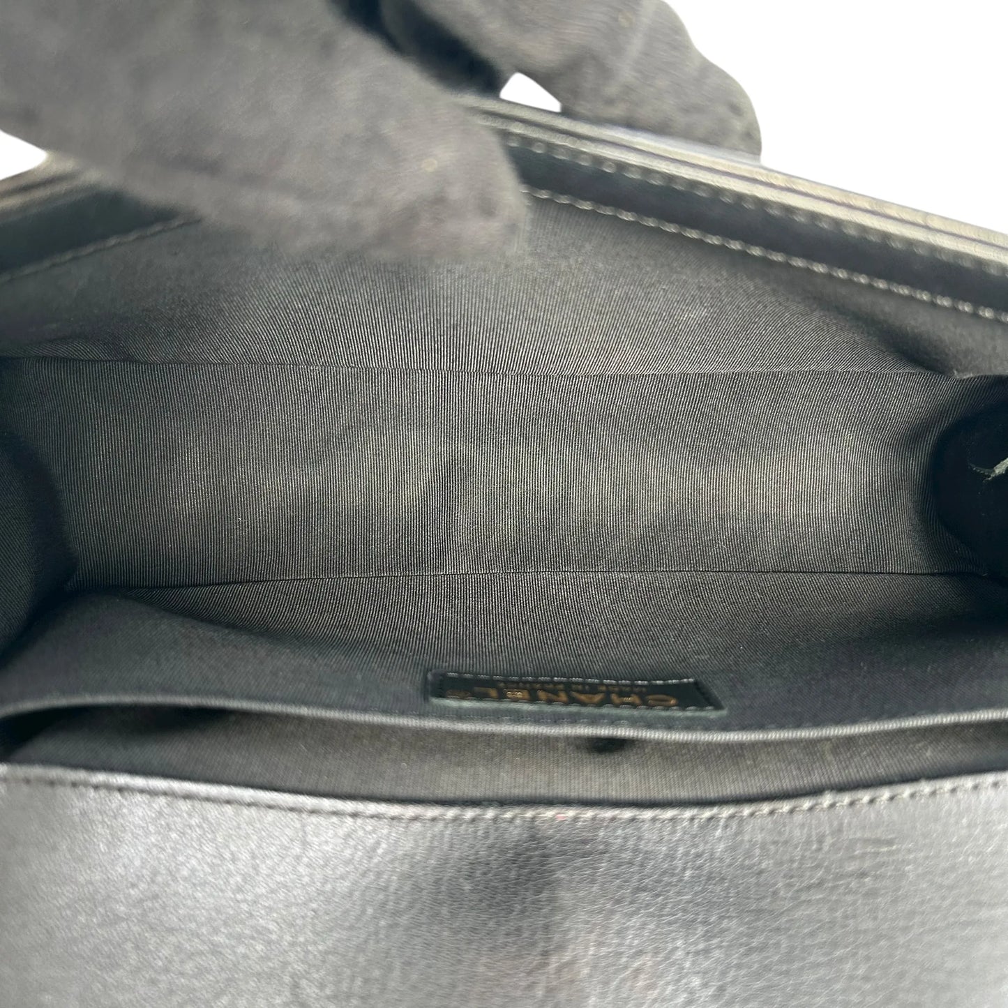 CHANEL Boy Chanel Hand Bag Shoulder Bag - Black