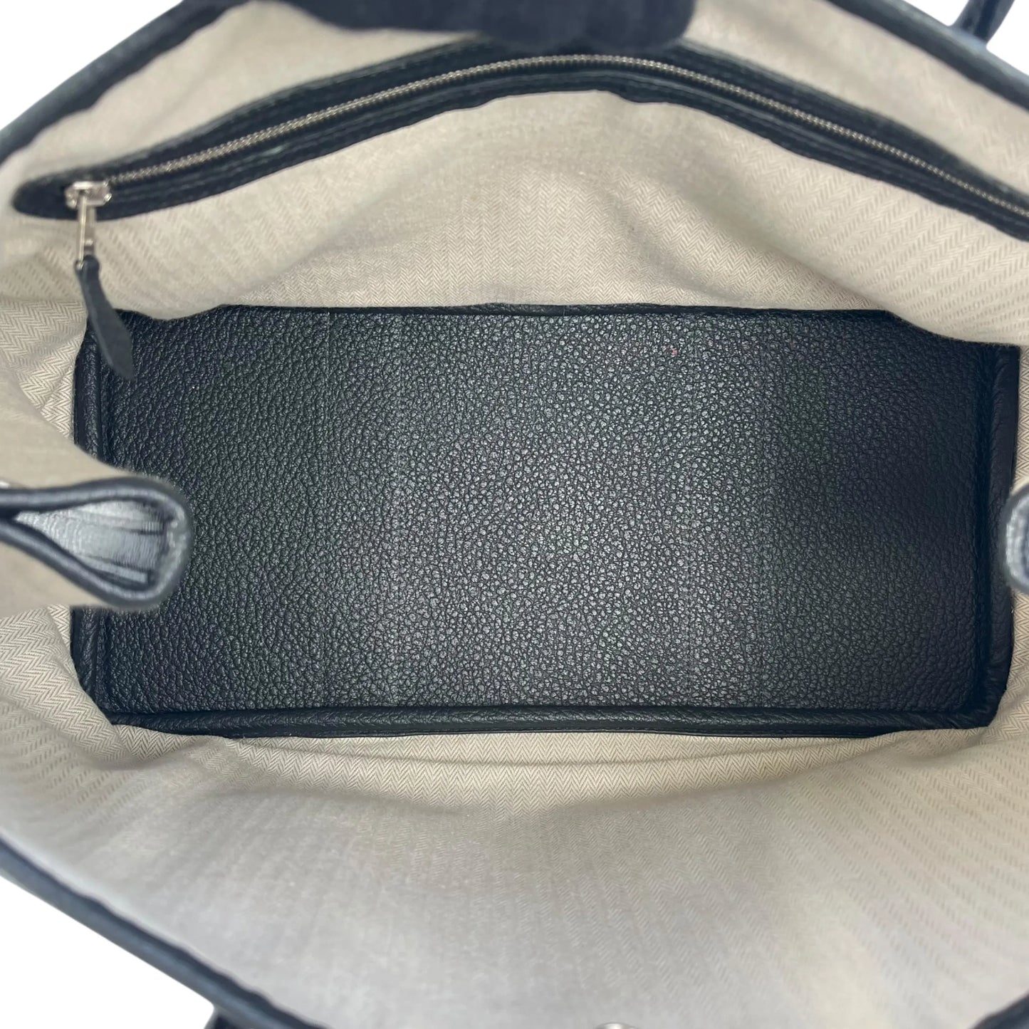 HERMES Garden Party PM Negonda X Stamped Tote Bag - Black