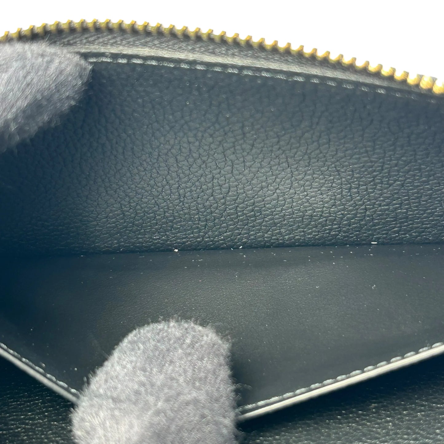 LOUIS VUITTON Portefeuille Monogram Empreinte Long Wallet - Black 