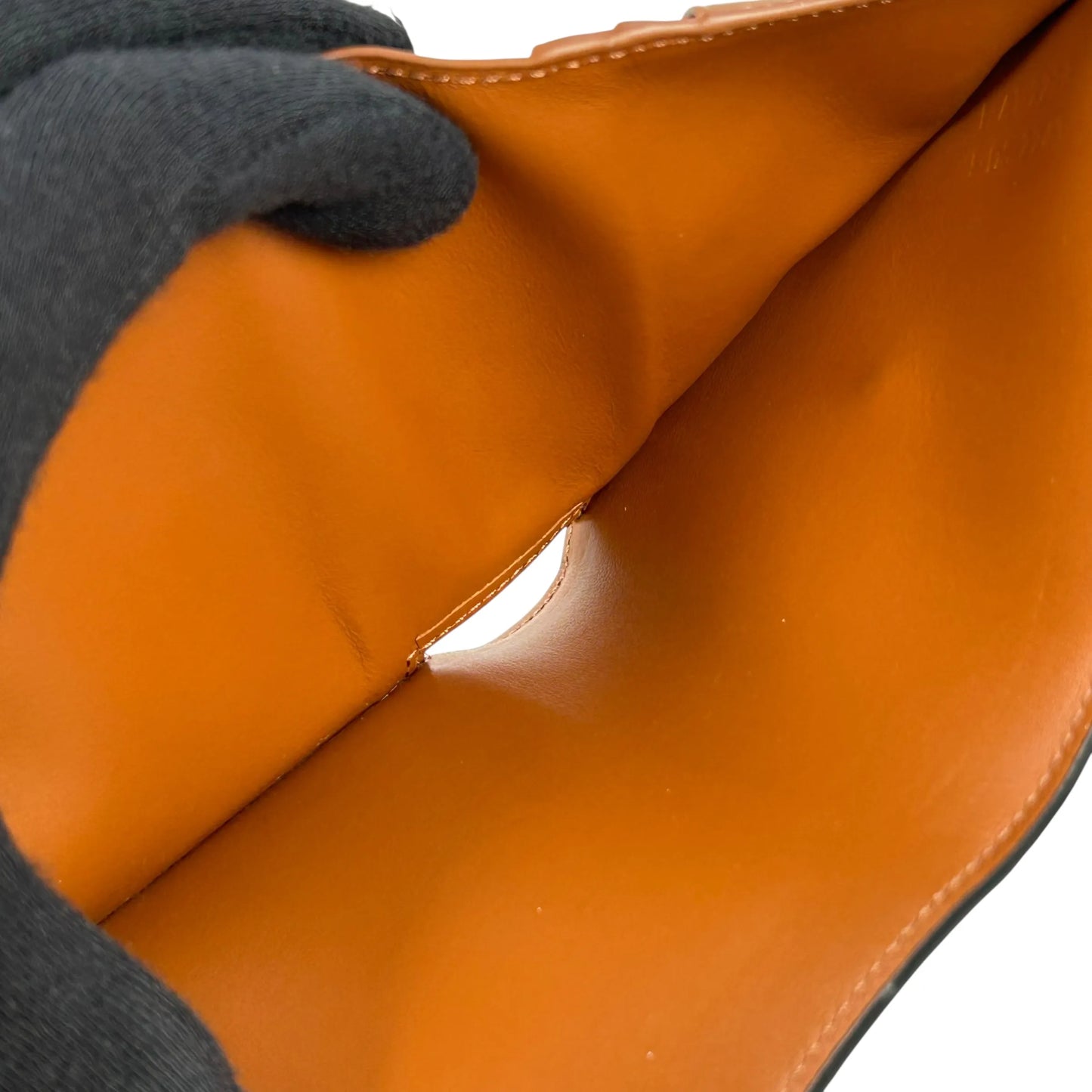 CELINE Triomphe Canvas Small Flap Compact Wallet - Dark Brown 