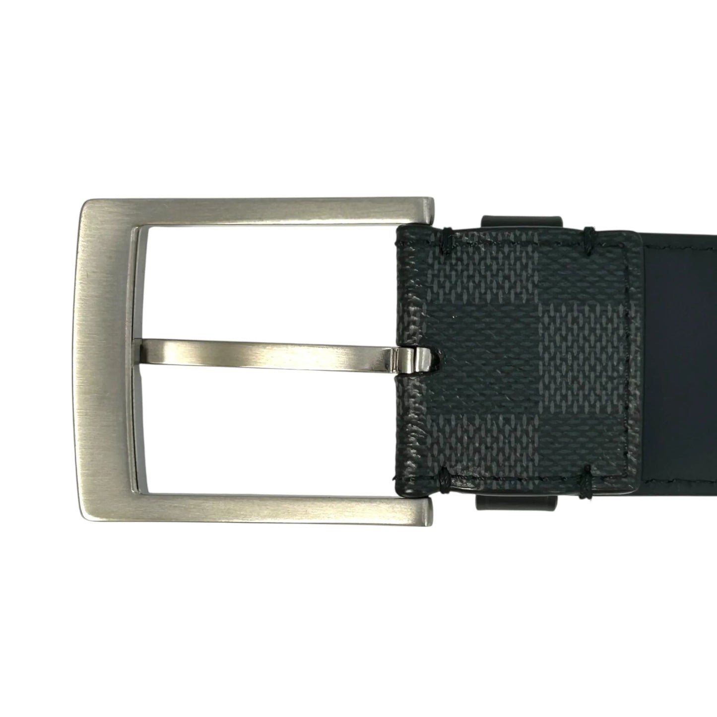 LOUIS VUITTON Damier Graphite Belt - Black