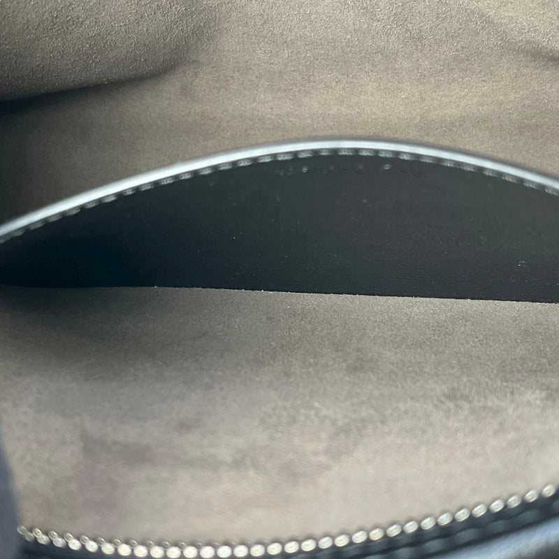 GUCCI GG Supreme Canvas Interlocking G Clutch Bag - Black 