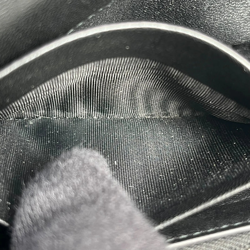 BOTTEGA VENETA Intrecciato Leather Long Wallet - Black 