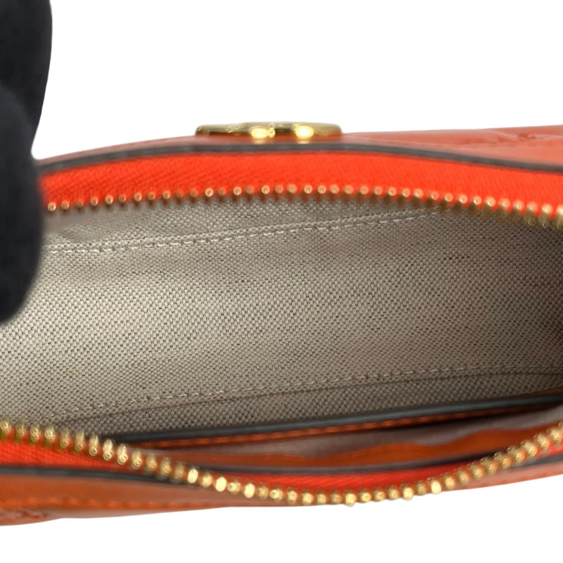 GUCCI GG Matelasse Small Shoulder Bag/Handbag - Orange 