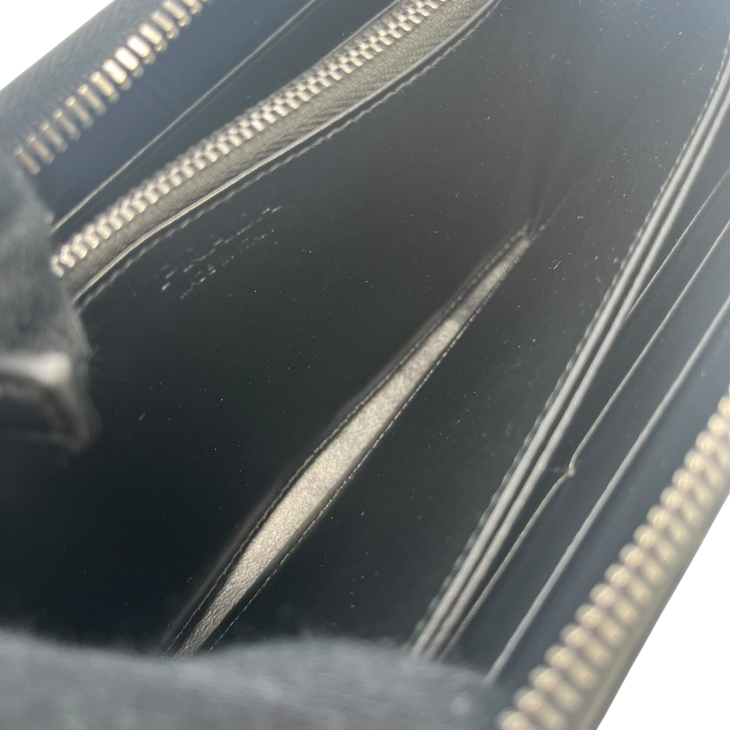 PRADA Saffiano Round Zipper