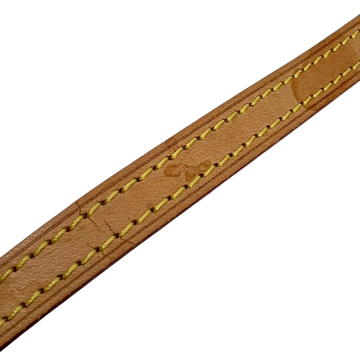 Louis Vuitton Brown Cowhide Leather Strap