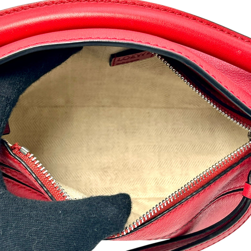 LOEWE Puzzle Mini Bag Red Hand Bag - Red