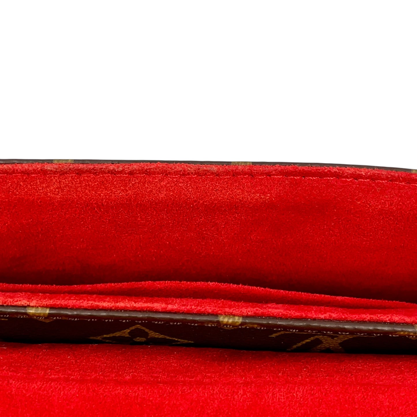 Louis Vuitton Lock BB Hand Bag Shoulder Bag - Red