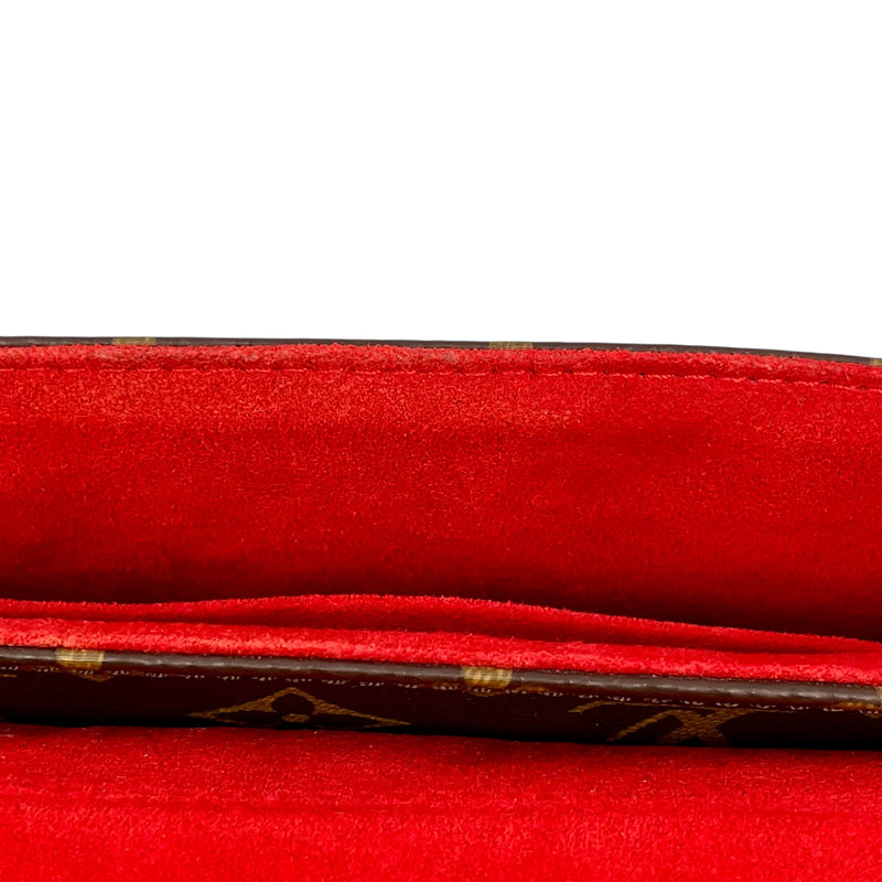 Louis Vuitton Lock BB Hand Bag Shoulder Bag - Red