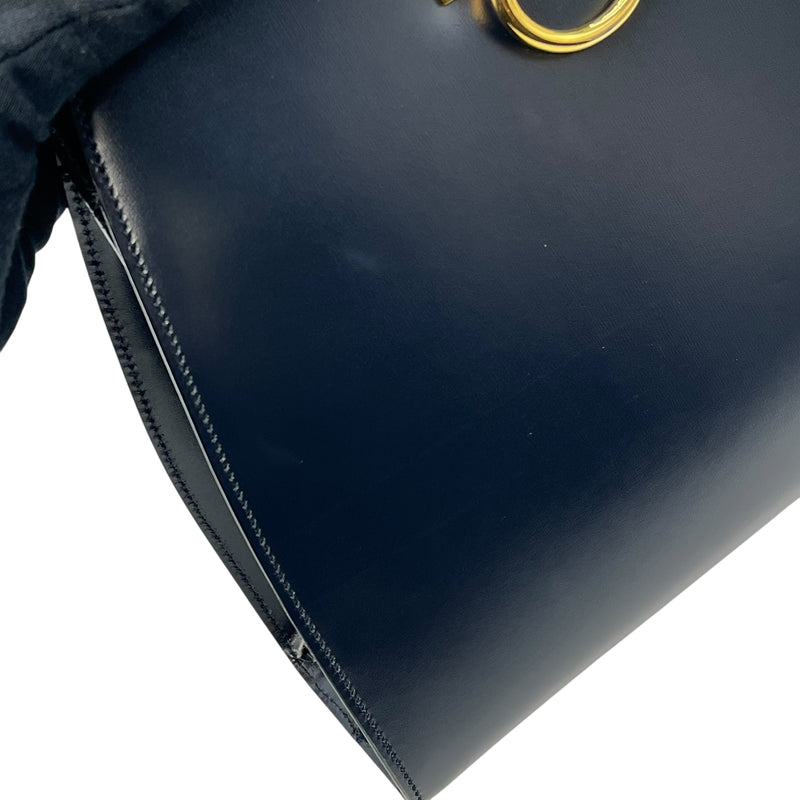 CELINE Double Face Hand Bag - Navy