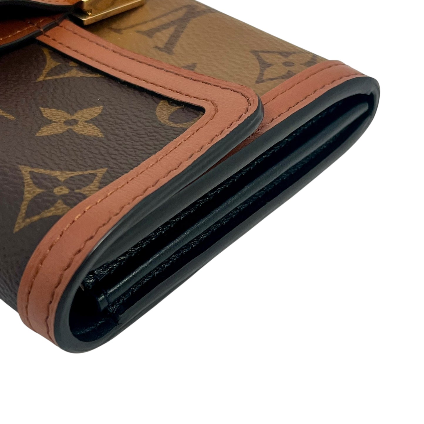 Louis Vuitton Portefeuille Sarah Dauphine Long Wallet - Brown