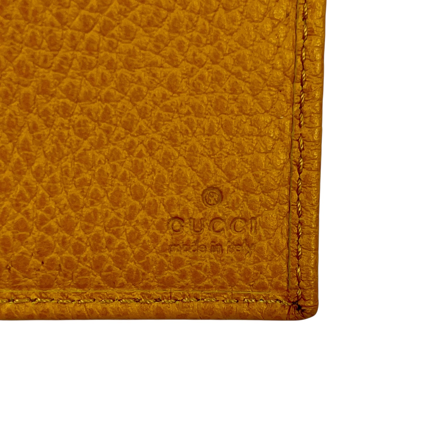 GUCCI Swing Continental Long Wallet - Yellow