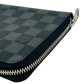 Louis Vuitton Damier Gra Phite Zippy Organizer Long Wallet - Black - CA0148