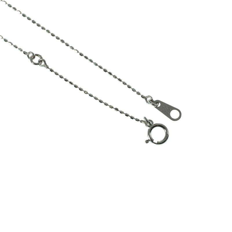 K14WG 7P Diamond Necklace