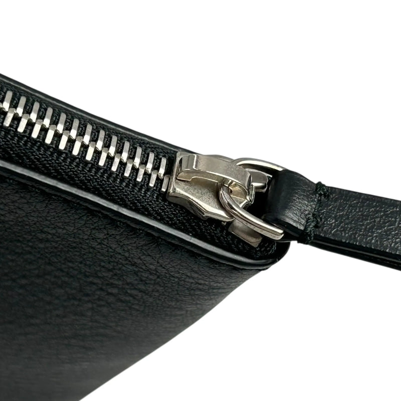 Balenciaga Leather Clutch Bag - Black