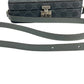 GUCCI GG Supreme Small Faux Leather Cross Body Bag - Gray