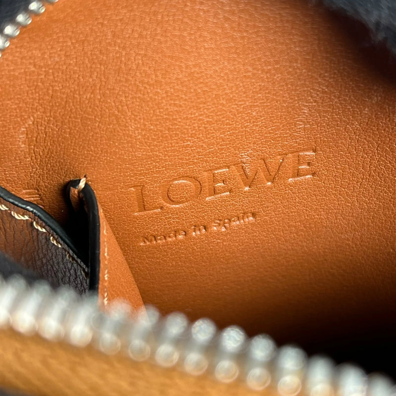 LOEWE Box Shoulder Bag Calfskin - Brown