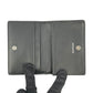 BALENCIAGA Paper Compact Wallet Crocodile - Black