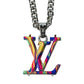 Louis Vuitton Iconic Enamel Necklace - Multicolor
