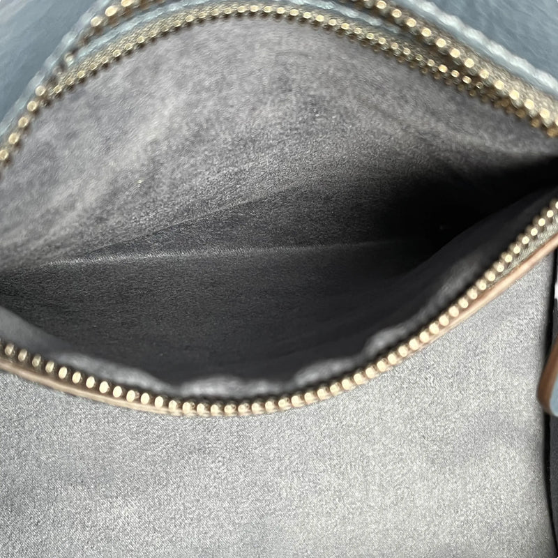 CELINE Micro Shopper Luggage Hand Bag - Navy Blue
