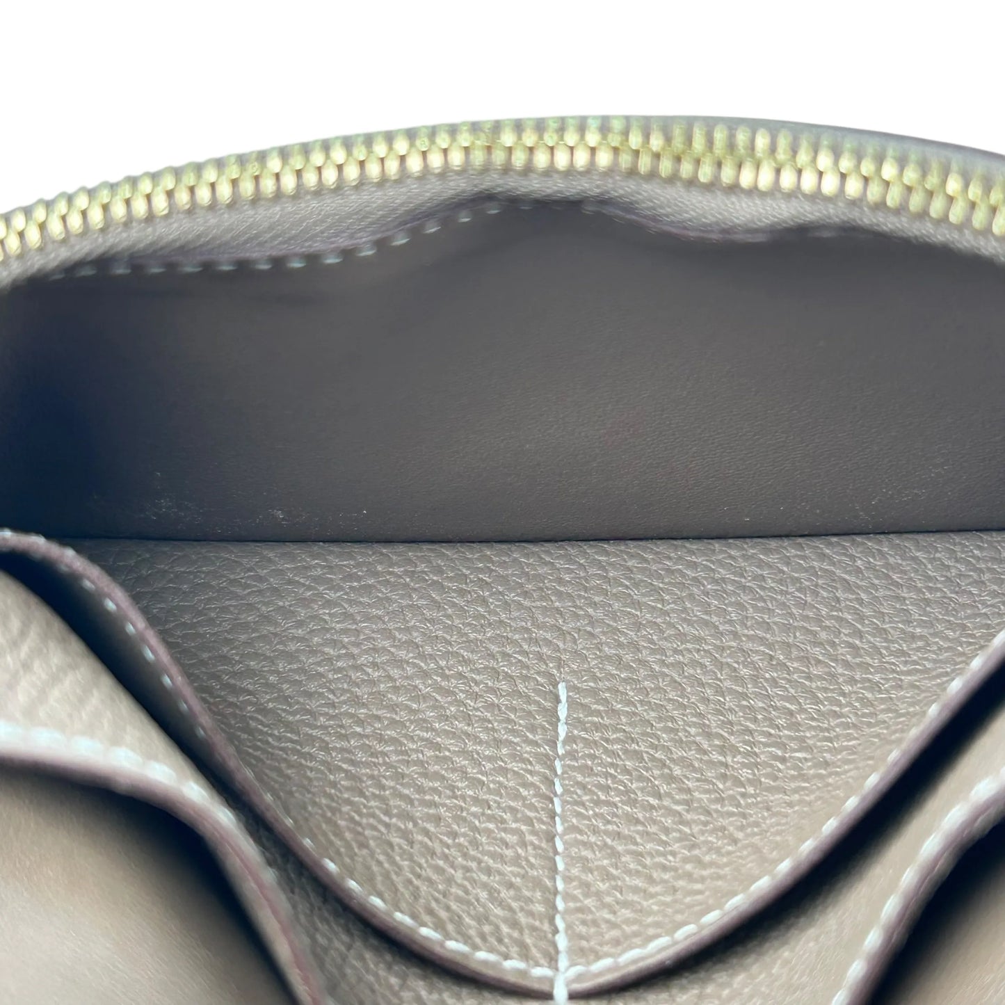 Hermes Dogon Togo Compact Wallet - Brown