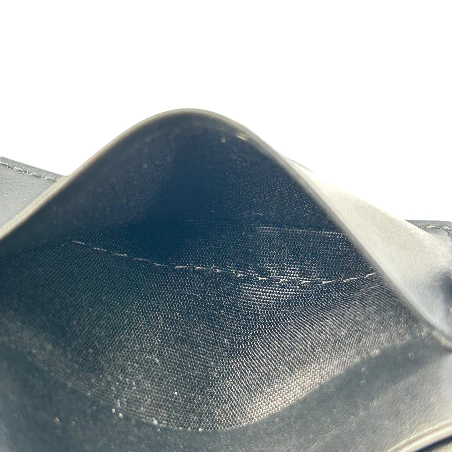 CELINE Triomphe Compact Wallet - Black