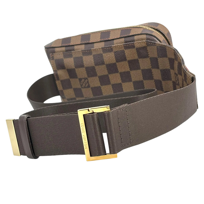 LOUIS VUITTON Geronimos Damier Ebene Waist Bag Body Bag - Brown