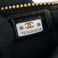CHANEL Caviar Leather Classic Zip Coin Case - Black 