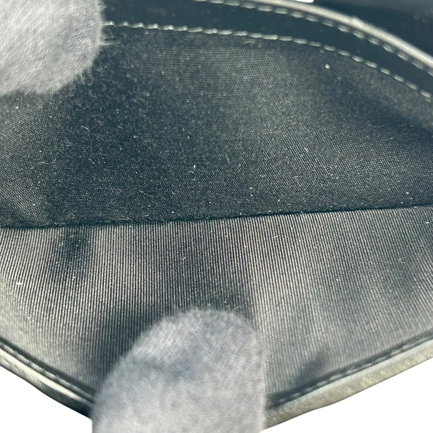 Christian Dior Oblique Jacquard Vertical Long Wallet - Black 