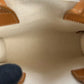 CELINE Mini Vertical Cabas Canvas Hand Bag Shoulder Bag - White