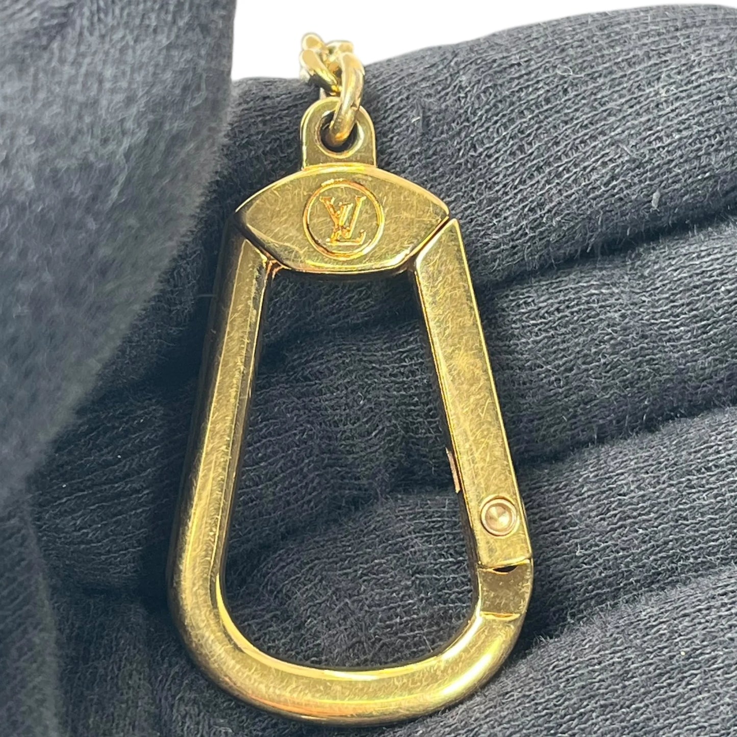 LOUIS VUITTON モノグラム ポシェットクレ キーケース コインケース - ブラウン