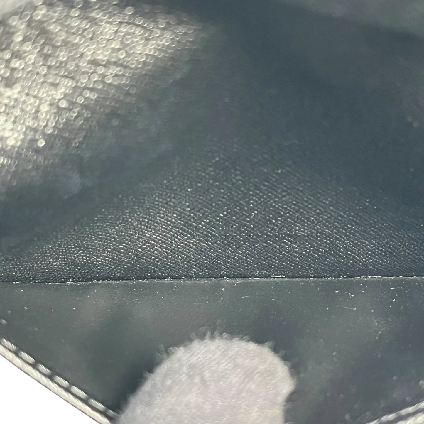 LOUIS VUITTON Epi Leather Wallet Card Case - Black 