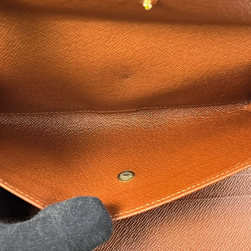 LOUIS VUITTON Portefeuille Long Wallet - Brown 