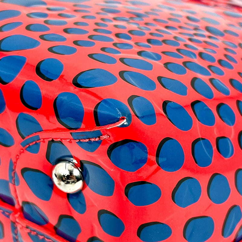 Louis Vuitton Jungle Dots Top Hand Bag - Red