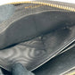 Saint Laurent YSL logo leather Round zip wallet