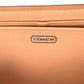 COACH Madison gathered leather zip around wallet