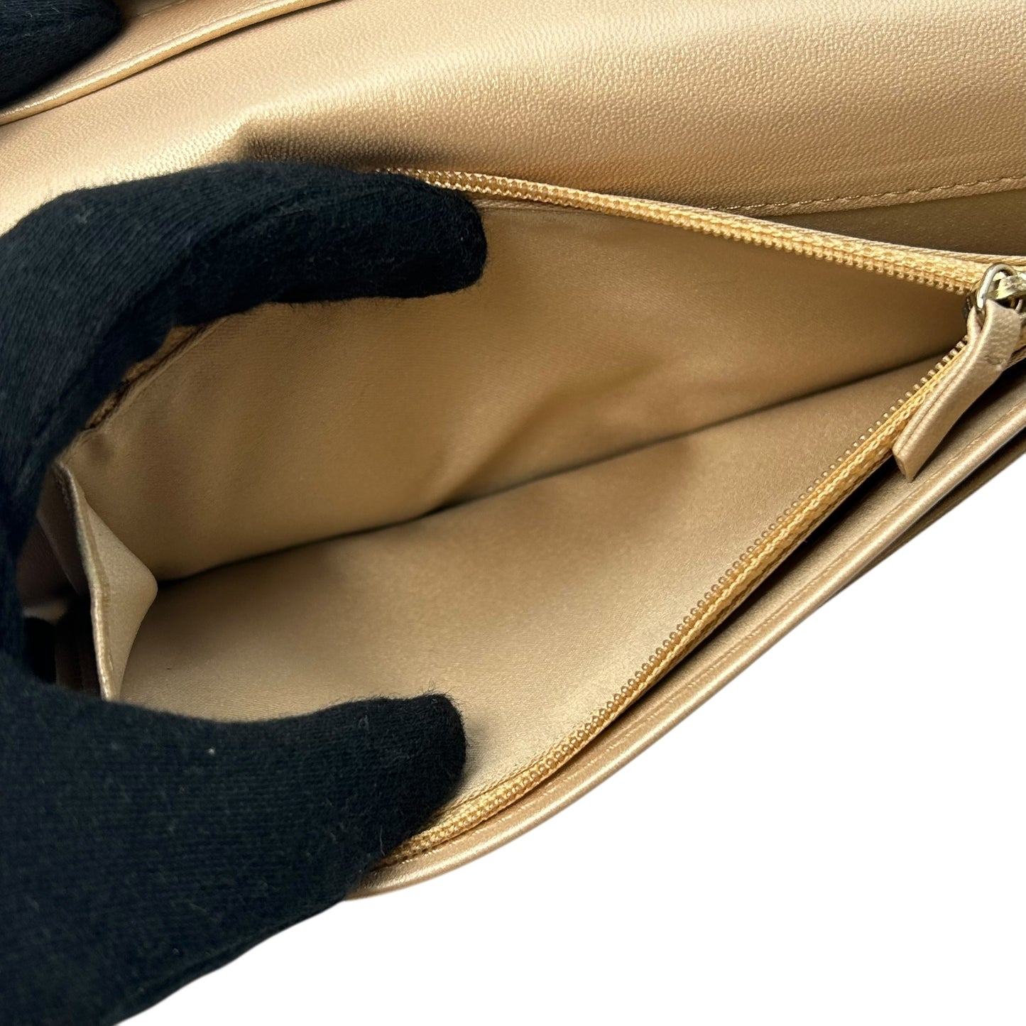 CHANEL Camellia Bi-fold long wallet