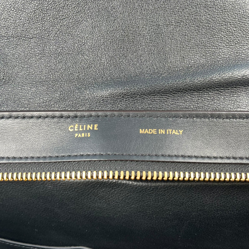 CELINE Trapeze Hand Bag - Navy Blue