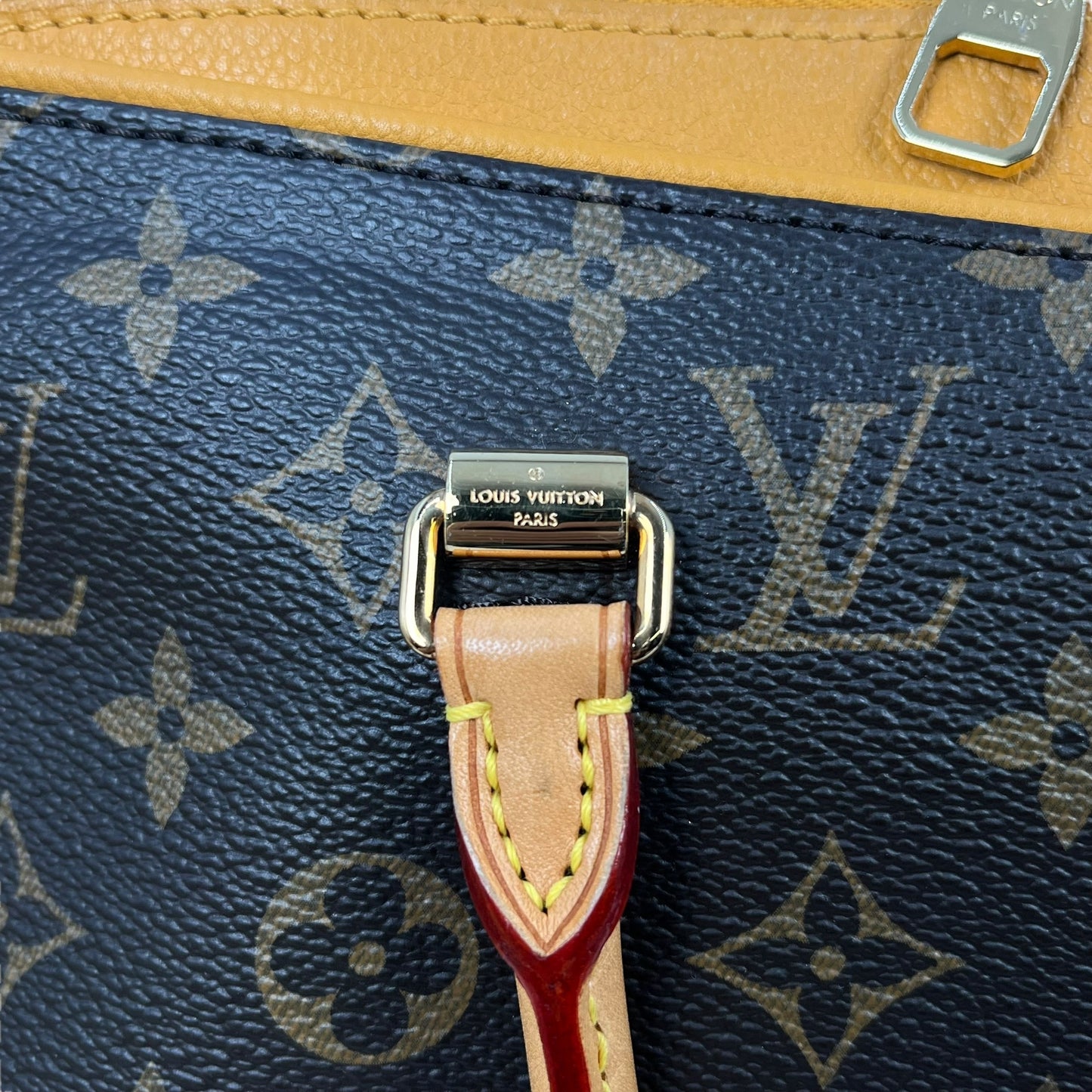 Louis Vuitton Monogram Pallas Safran 2way Hand Bag