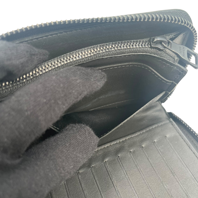 Louis Vuitton Zippy Long Wallet Vertical - Black
