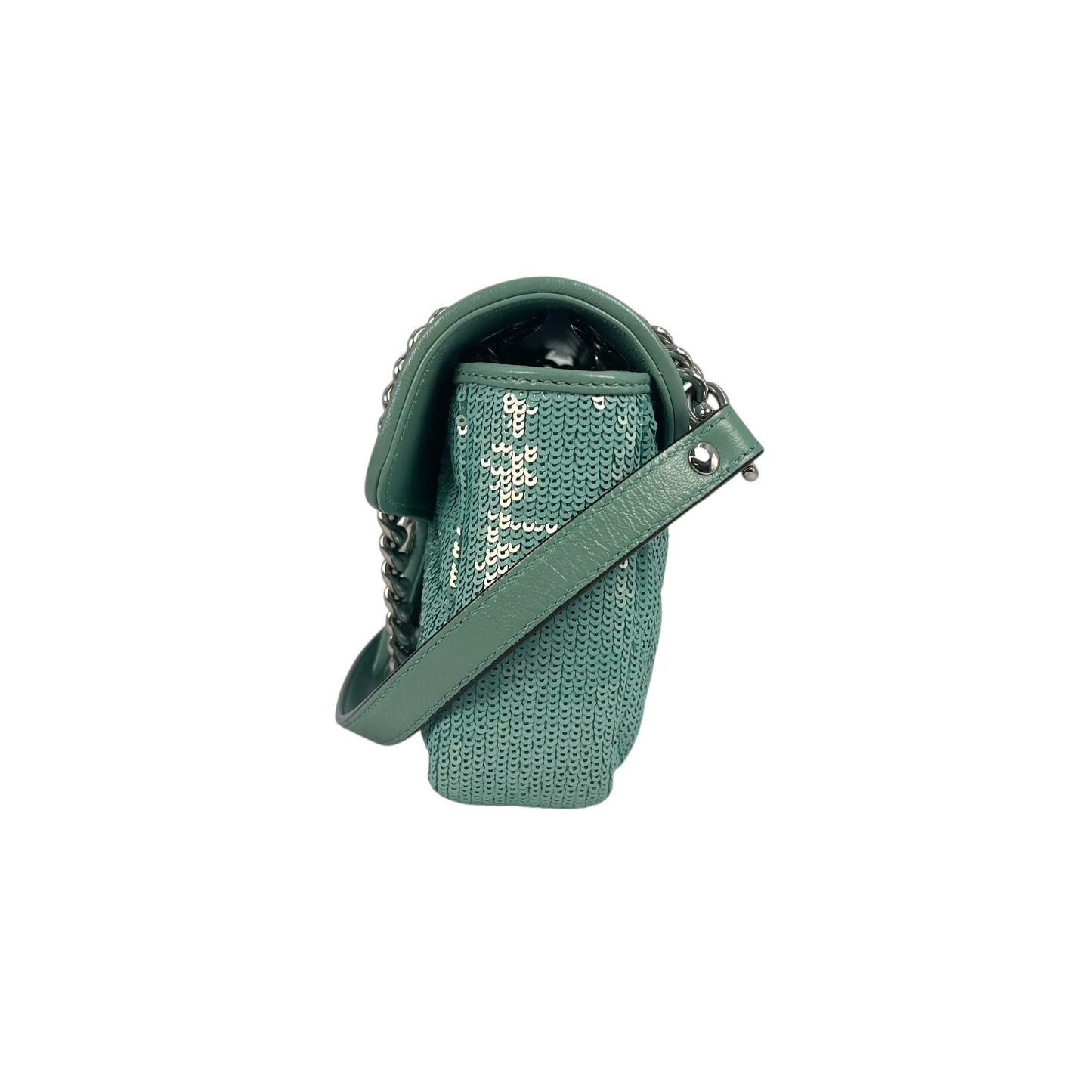 GUCCI GG Marmont Sequinned Shoulder Bag