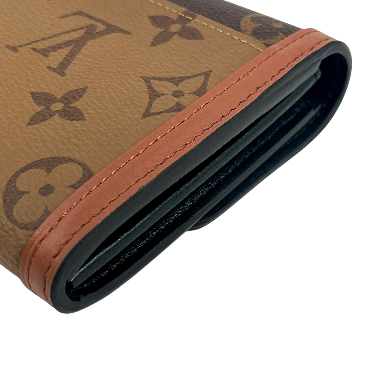 Louis Vuitton Portefeuille Sarah Dauphine Long Wallet - Brown