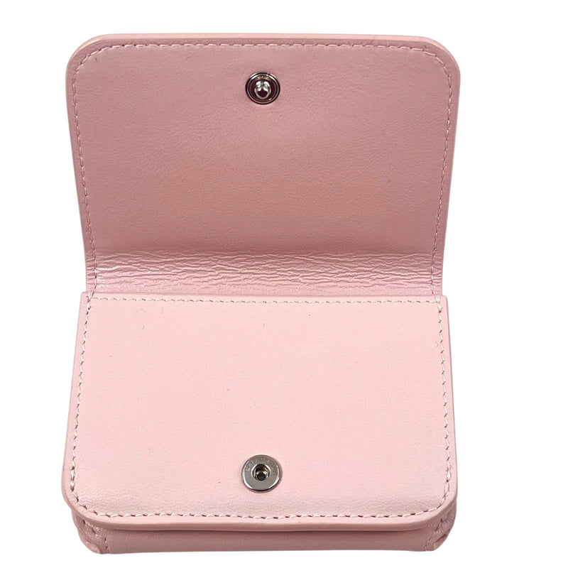 BALENCIAGA Mini Compact Wallet - Pink