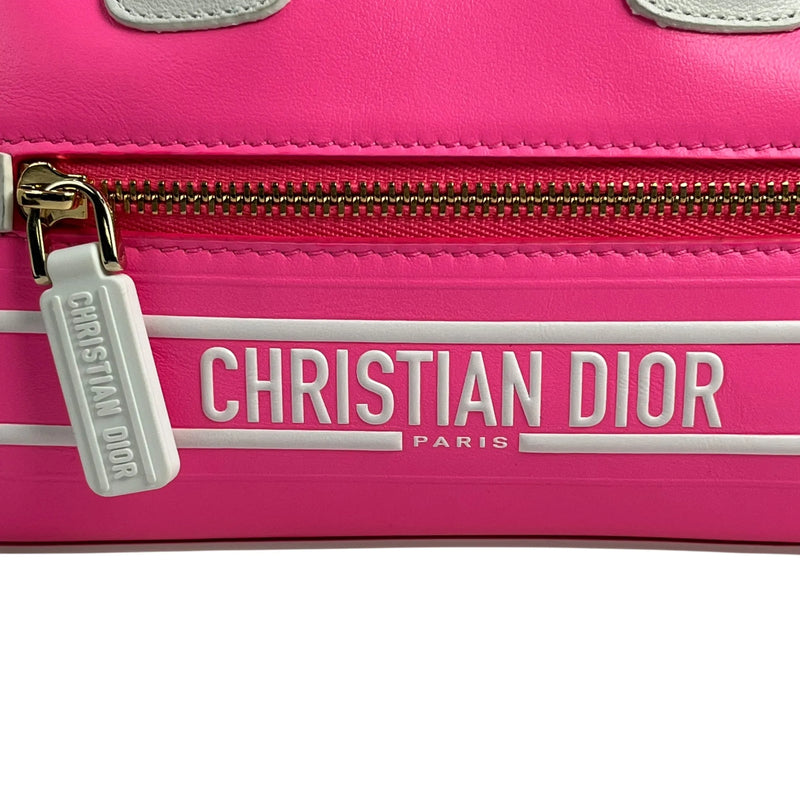 Dior Vibe Small Bowling Bag Handbag/Shoulder Bag - Pink 