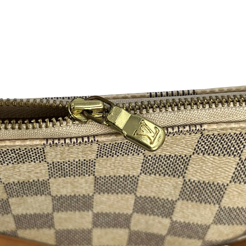 Louis Vuitton Damier Azur Pochette Accessories Pouch - White