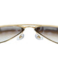 Ray-Ban Gold Frame Sunglasses - Brown - 34070