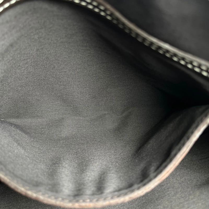Louis Vuitton Monogram Mini Lin Bucket Bag Hand Bag - Darkbrown