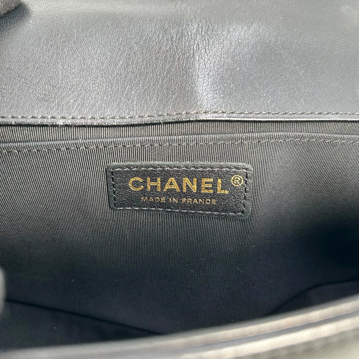 CHANEL Boy Chanel Hand Bag Shoulder Bag - Black