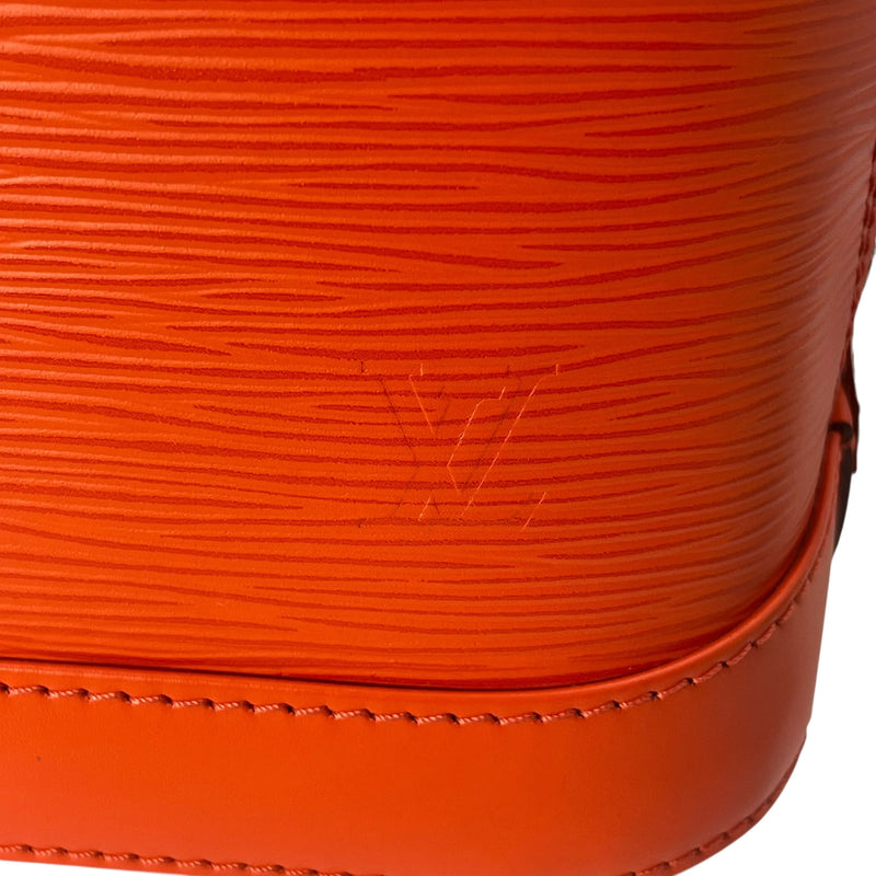 LOUIS VUITTON Alma BB Epi Leather Hand Bag Shoulder Bag - Orange