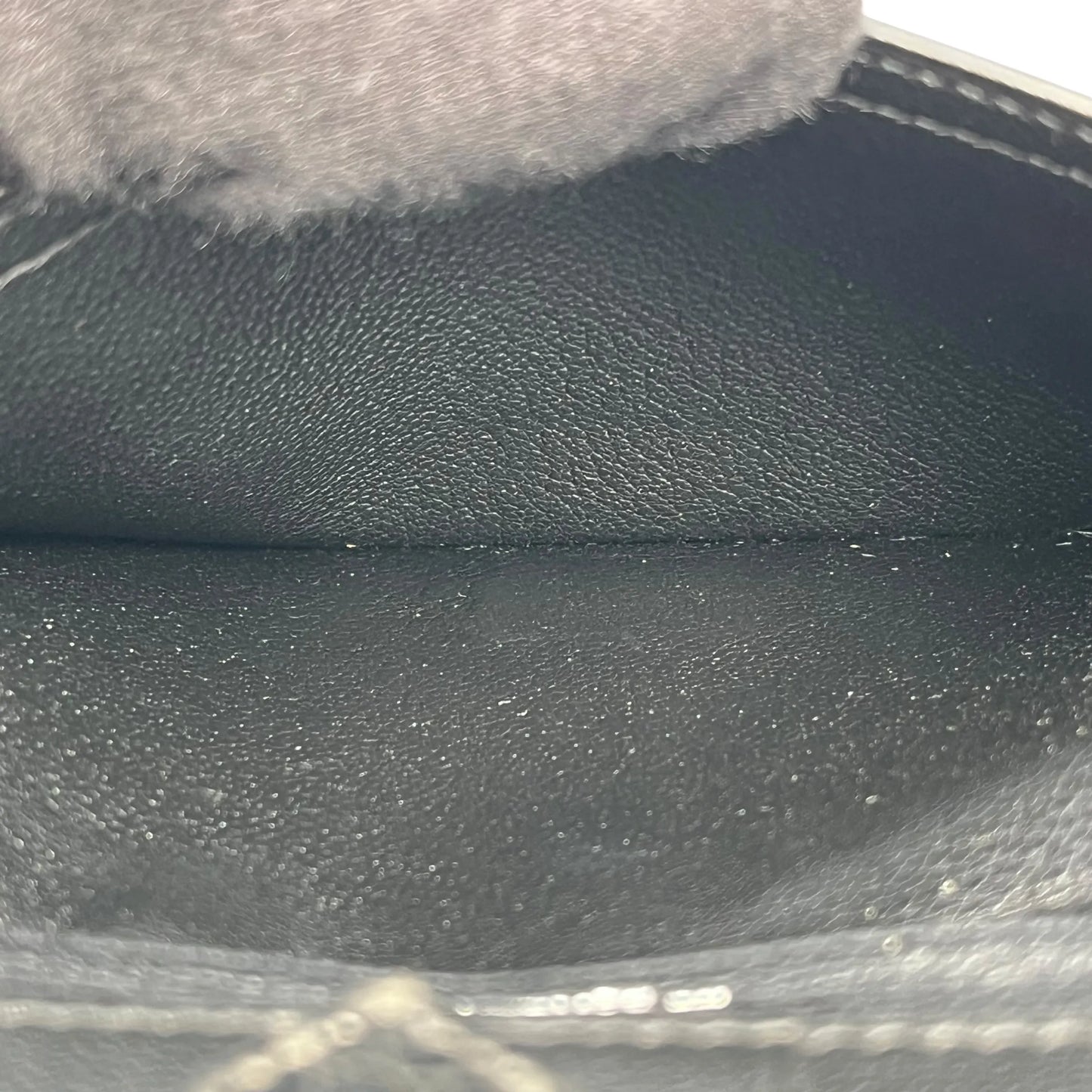 HERMES Bearn Soufflet Alligator Long Wallet - Black with J Stamp (2006) 